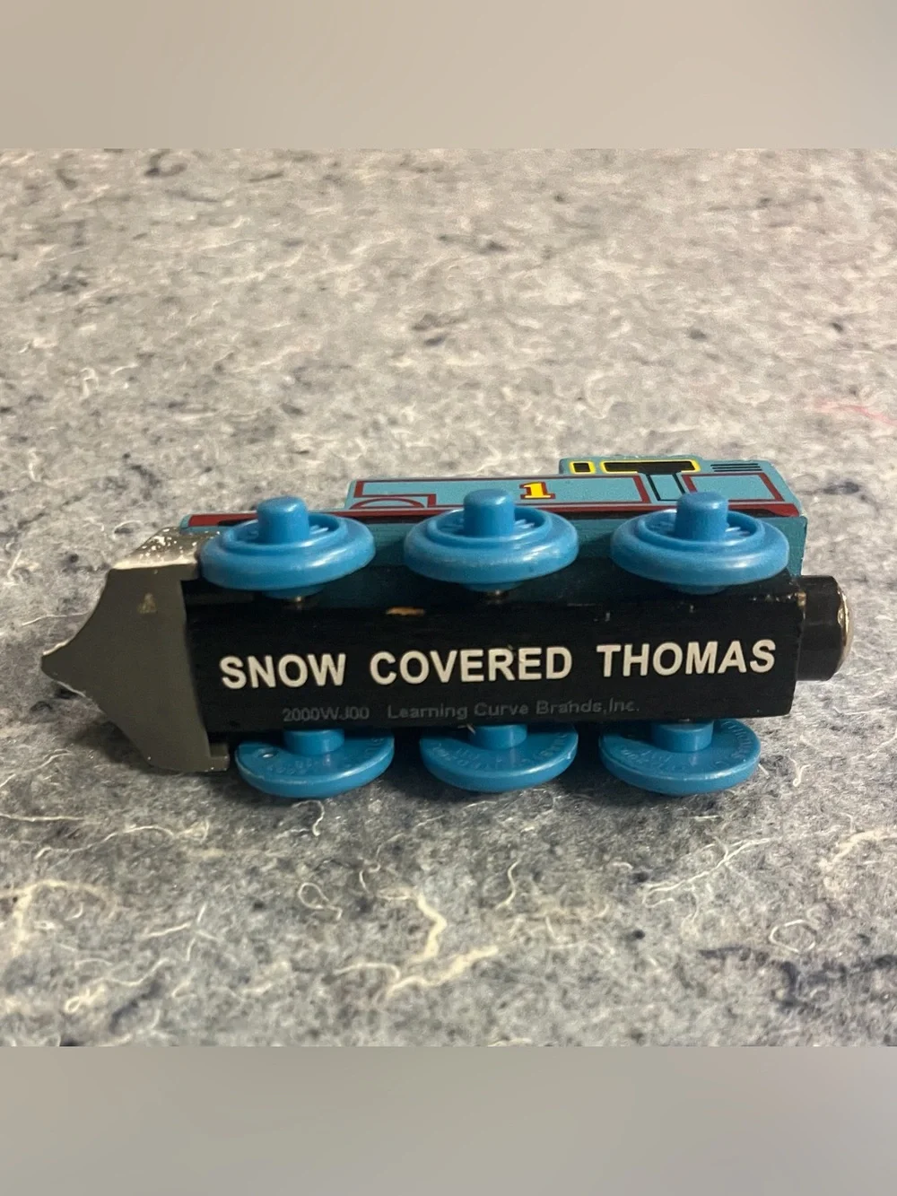 Thomas & Friends Blue Engine with Snowy Plow)